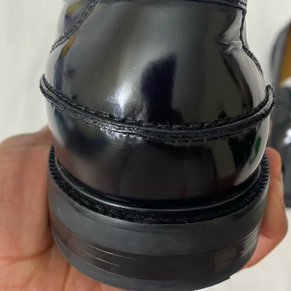 NWOB Men’s Cole Haan Pinch Prep Penny Loafer In Brush-off Black Size 9.5. - Picture 9 of 10